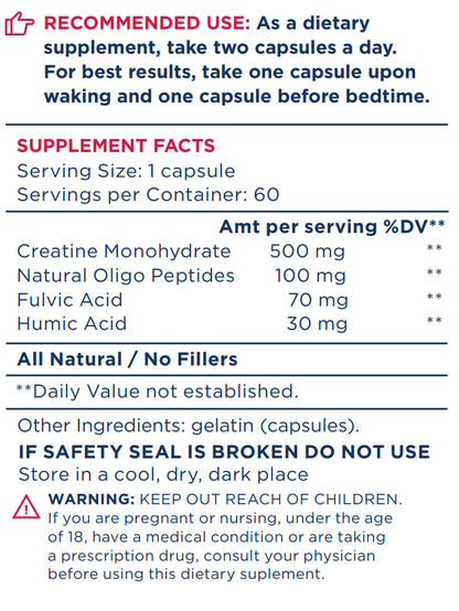 ProInfused Peptides Nutrition Facts